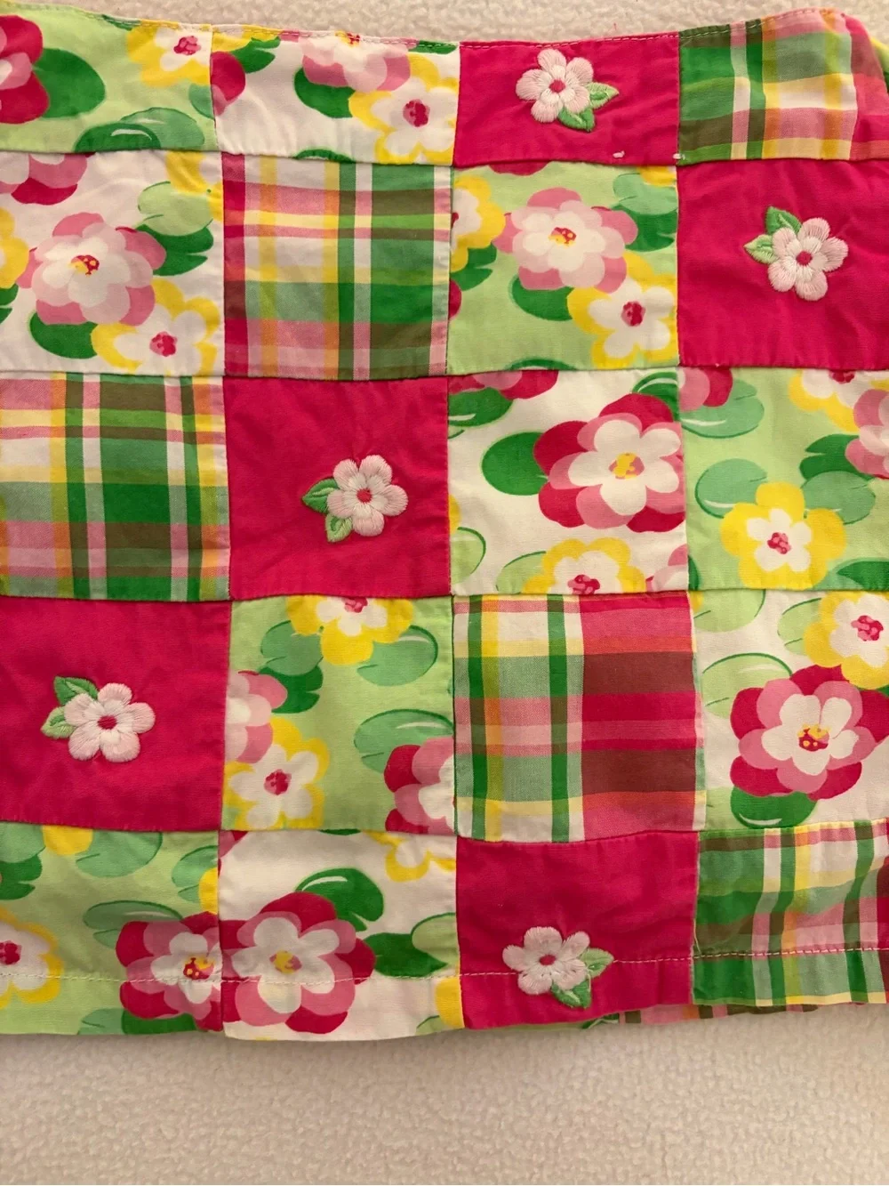 Gymboree Island Lily Patchwork Skort